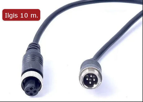 LACCA03, Signalinio laido prailginimas 10m, 4P M -> 4P F
