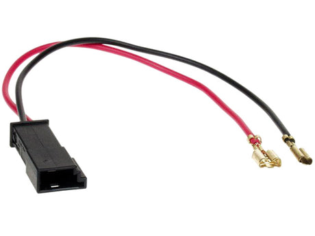 LACTSPC03 kolonėlių laido adapteris Citroen, Peugeot - Juodas plastiko jungiklis su raudonais ir juodais laidais