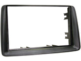 LAFIF12D, rėmelis automobilio magnetolai Fiat Panda (2003-2012) - šoninis vaizdas su tvirtinimo detalėmis