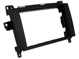 LAMBF01D, rėmelis 2-DIN Mercedes-Benz A-Class/B-Class/Viano/Vito - Šoninis vaizdas su tvirtinimo detalėmis