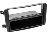 LAMBF05, rėmelis magnetolai Mercedes CLK-Class/Vito/Viano/C-Class - Šoninis vaizdas su tvirtinimo detalėmis