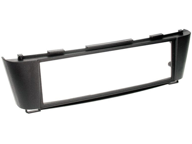 LANSF02, rėmelis automobilio magnetolai Nissan Almera (2000-2006) - Šoninis vaizdas su tvirtinimo detalėmis