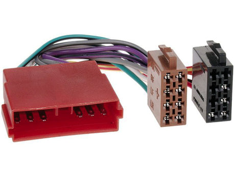 LAPGRC01, Peugeot automagnetolos jungties perėjimas į ISO - jungčių laidų raizginys su adapteriais
