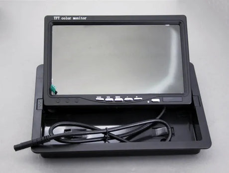 LAUNMN04 7" monitorius galinio vaizdo kamerai NTSC/PAL 800 x 480