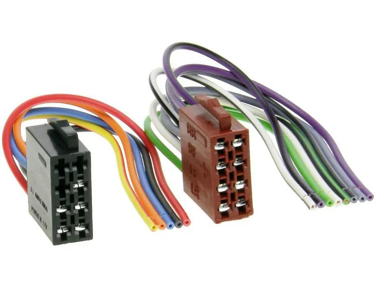 LAUNRC10, Jungtis Blaupunkt ISO-16 (kištukas), atskiros jungtys - du skirtingi ISO jungtys su laidais