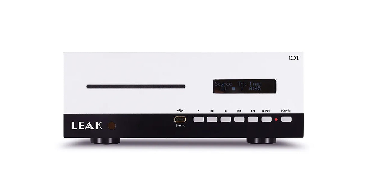 LEAK CDT, CD Transportas - priekinė panelė su USB ir valdymo mygtukais