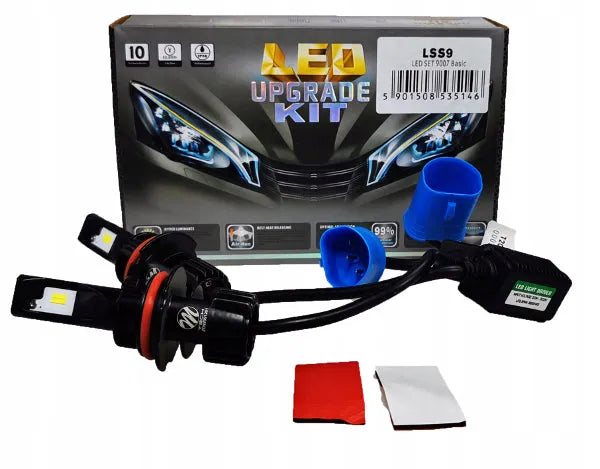 LED pagrindinės šviesos HB5 / 9007, 5700K, SMD Epistar, 2vn