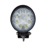 LED žibintas, apvalus 24W, 8x3W flood