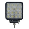 LED žibintas, kvadratinis 48W, 16x3W flood