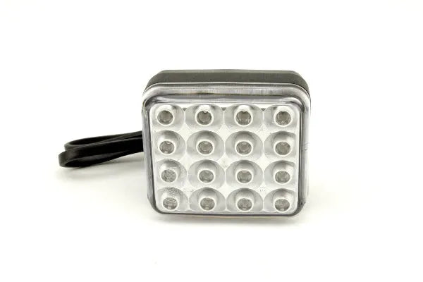 LED, žibintas priešrūkinis, 75 x 65mm, raudonas