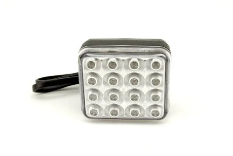LED, žibintas priešrūkinis, 75 x 65mm, raudonas