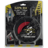 Laidų komplektas garso stiprintuvo pajungimui Ground Zero GZPK 10X