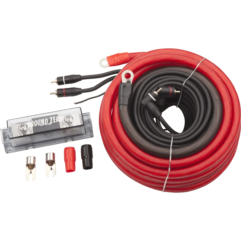Laidų komplektas garso stiprintuvo pajungimui Ground Zero GZPK 35X