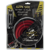 Laidų komplektas garso stiprintuvo pajungimui Ground Zero GZPK 50X