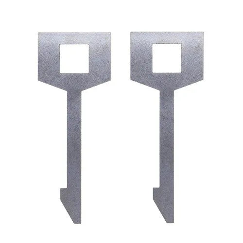 LaviLine, KEY06 magnetolos išėmimo raktas, Kenwood - Du metaliniai raktai su kvadratine skylute