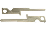 LaviLine, KEY07 magnetolos išėmimo raktas, Kenwood 2001> - Du metaliniai išėmimo raktai su išpjovomis