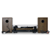 Lenco LS-100WD, patefono grotuvas su dviem kolonėlėmis