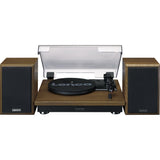 Lenco LS-100WD, patefono grotuvas su dviem kolonėlėmis