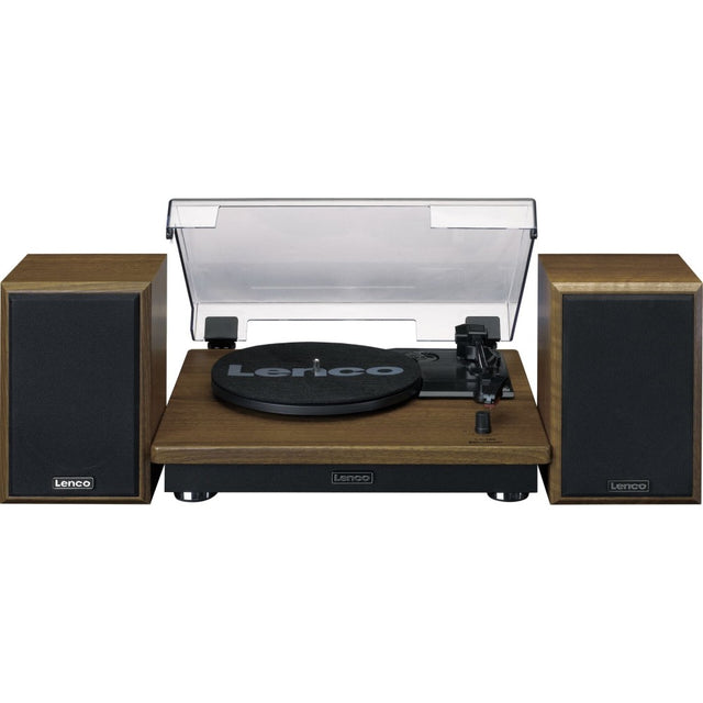 Lenco LS-100WD, patefono grotuvas su dviem kolonėlėmis