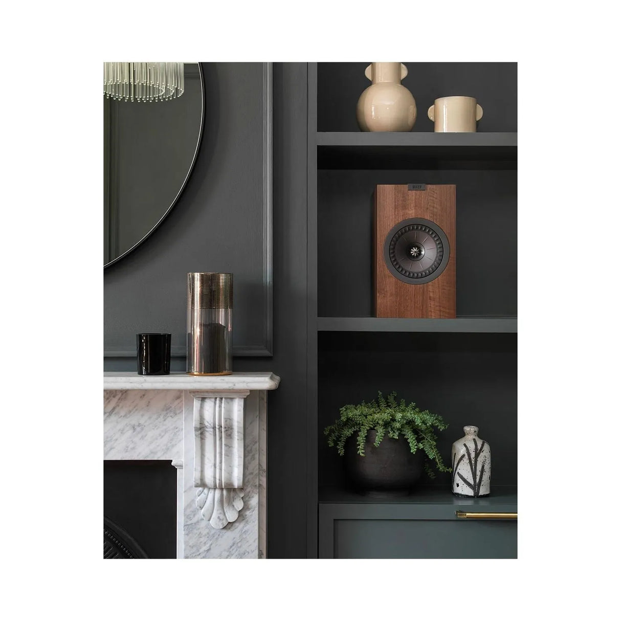 Lentyninė garso kolonėlė KEF Q350, 120W