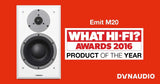 Lentyninės garso kolonėlės Dynaudio Emit M20, 150W, 2-jų juostų