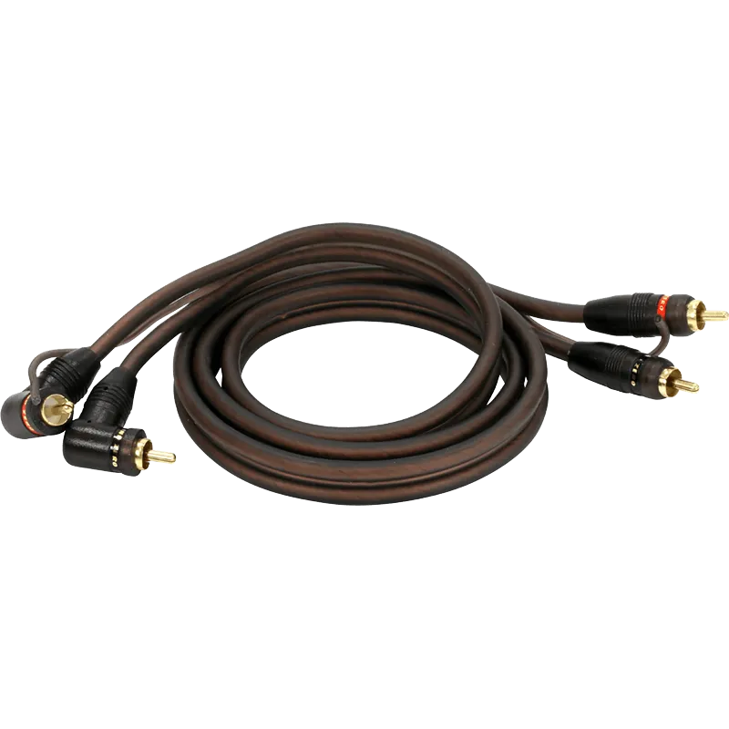 Linijinis RCA laidas Ground Zero GZCC 1.3X, 1m