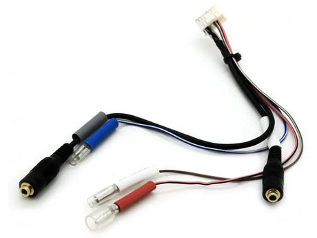 Linijinių jungtis Alpine INE-S900R 16pin AV - Jungčių laidų komplektas su RCA jungtimis