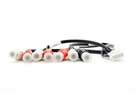 Linijinių jungtis Kenwood DNX-8120 14pin AV - RCA jungtys ir 14pin jungtis