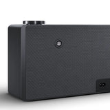 Loewe Klang S3, internetinis radijas su CD, Bluetooth, DAB+, 120W - Šoninis vaizdas su maitinimo jungtimi