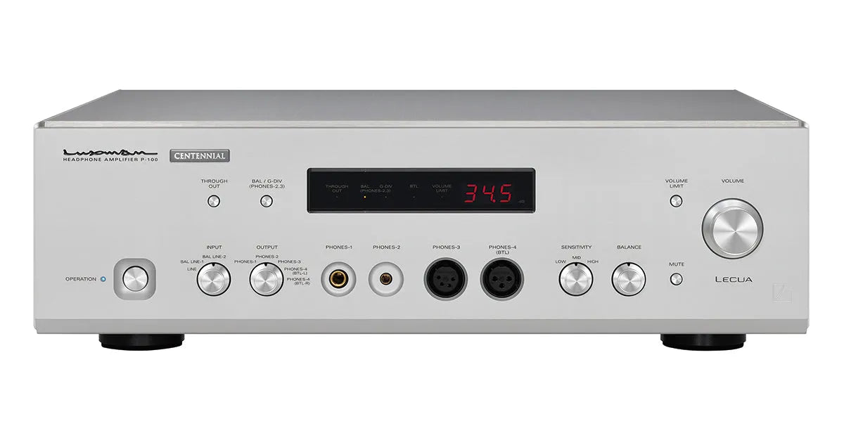 Luxman P-100 CENTENNIAL, High-End ausinių stiprintuvas