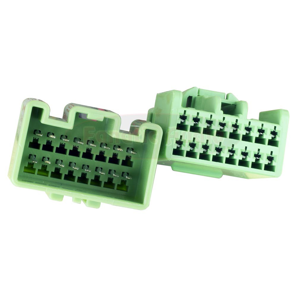 MATCH PP-AC 44 adapteris - dviejų žalios spalvos jungčių vaizdas