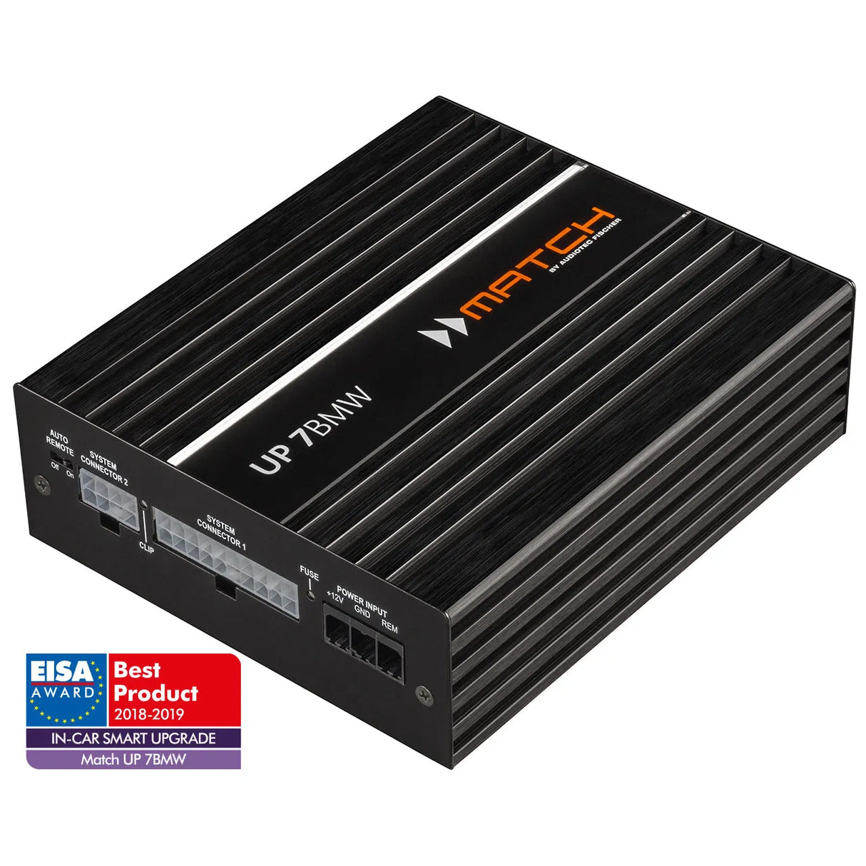 MATCH UP 7BMW, 7-nių kanalų automobilinis garso stiprintuvas skirtas BMW HiFi sistemoms