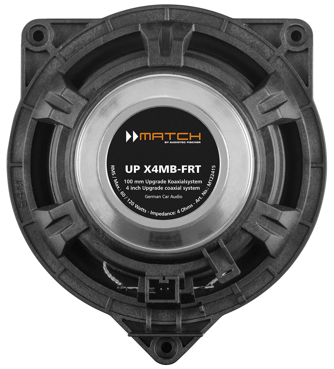 MATCH UP X4MB-FRT, koaksialiniai garsiakalbiai skirti Mercedes Benz