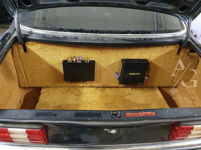 MB 126 S class, garso aparatūra