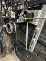 MB Sprinter, garso izoliacija, garso aparatūra, papildomas ličio akumas