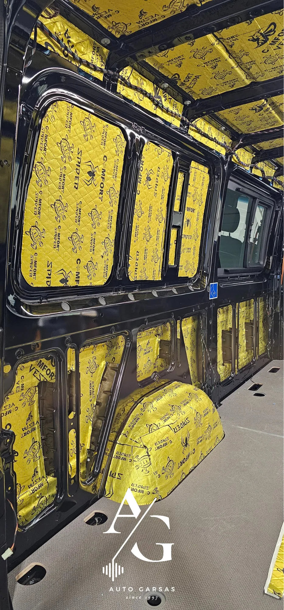 Mercedes Benz Sprinter 2025m - Garso izoliacija