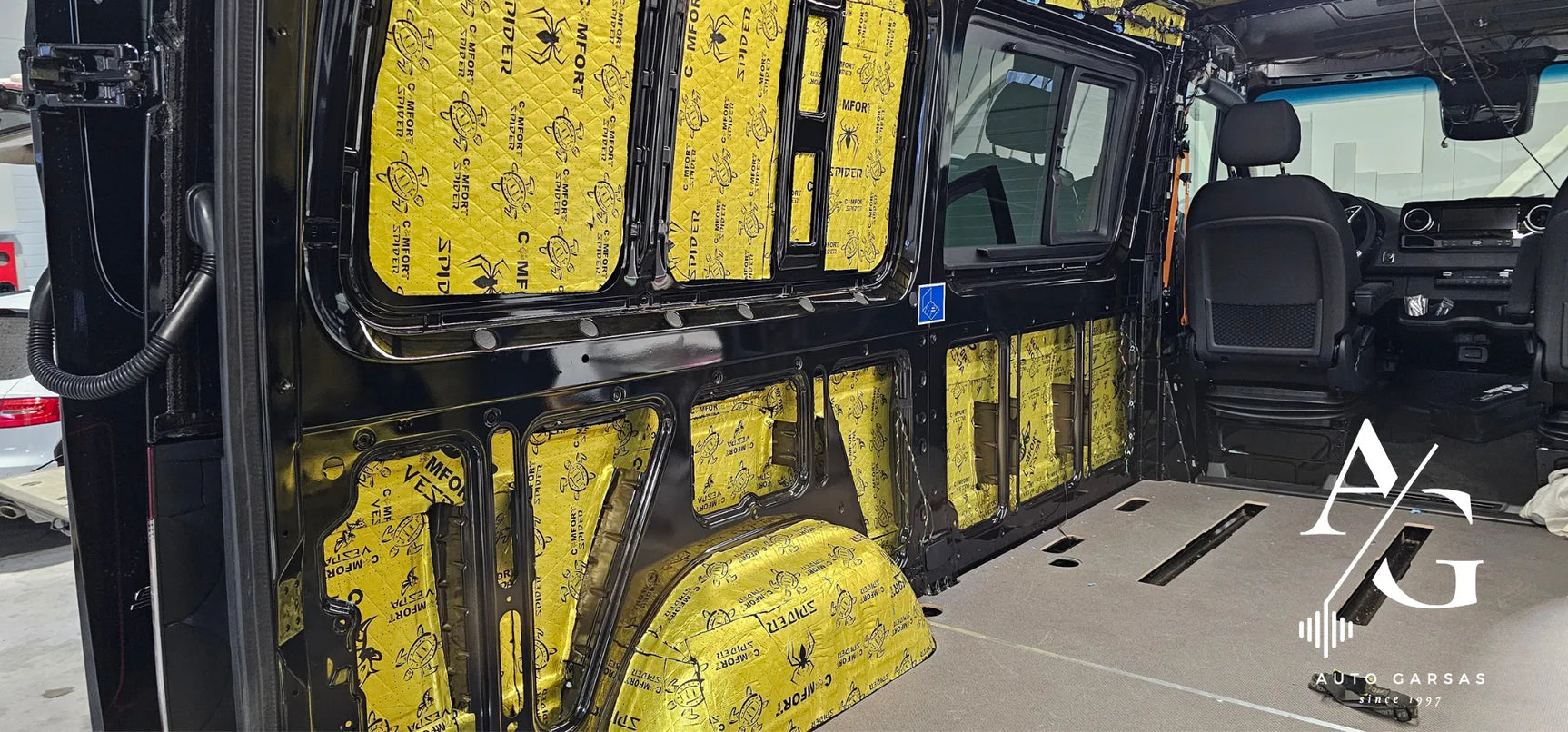 Mercedes Benz Sprinter 2025m - Garso izoliacija