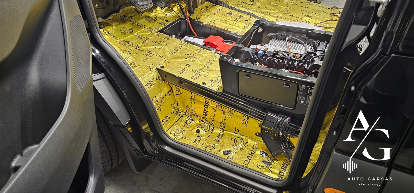 Mercedes Benz Sprinter 2025m - Garso izoliacija