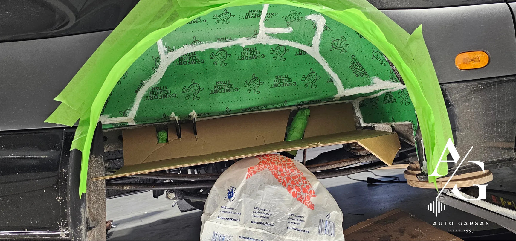 Mercedes Benz Sprinter 2025m - Garso izoliacija