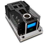 McIntosh MC901, monofoninis stiprintuvas (sujungia 300 vatų lempinį stiprintuvą ir 600 vatų tranzistorinį stiprintuvą viename korpuse) 