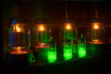 McIntosh MC901, monofoninis stiprintuvas (sujungia 300 vatų lempinį stiprintuvą ir 600 vatų tranzistorinį stiprintuvą viename korpuse) 