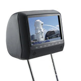 MH701BK-DV LCD DVD grotuvas-monitorius su atlošu 7” - Atlošiamas monitorius su valdymo mygtukais apačioje