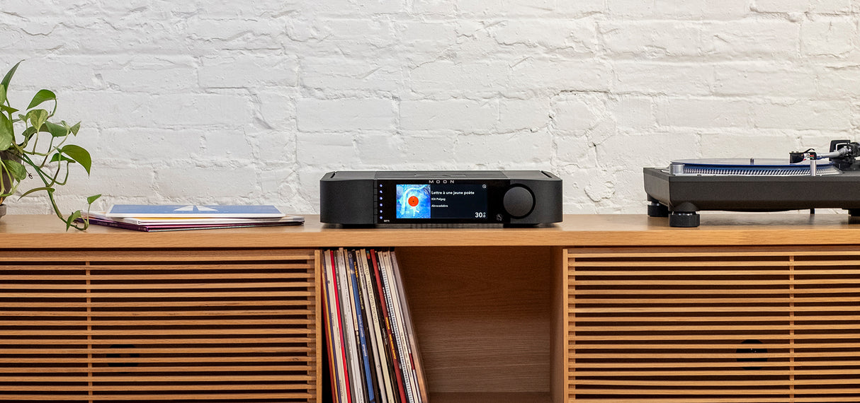 MOON 371, tinklo grotuvas - stiprintuvas