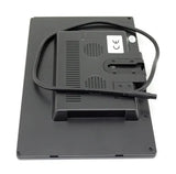 MS901BK monitorius 9.0", juodas - galinė panelė su ventiliacija ir laidu