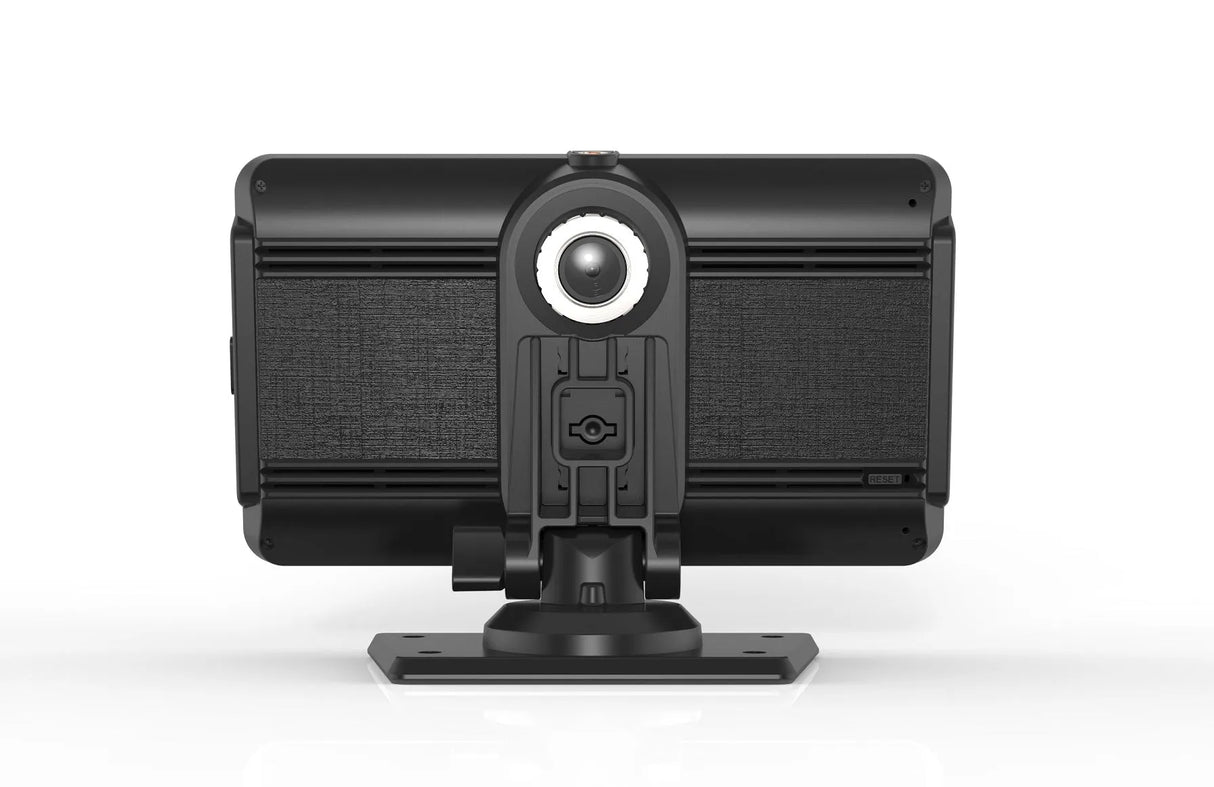 MSA702BK, 7" Android monitorius - Galinė panelė su kamera ir jungtimis