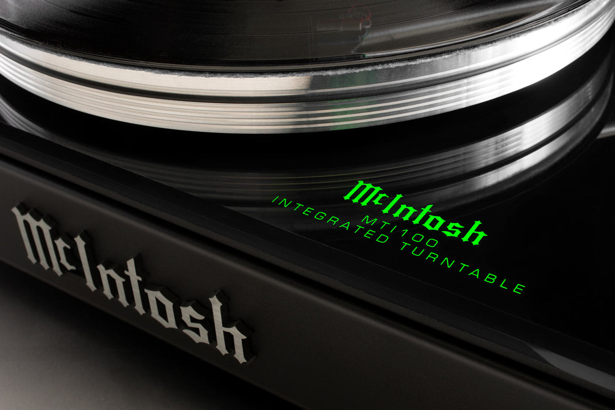 McIntosh MTI100, integruotas patefonas su stiprintuvu