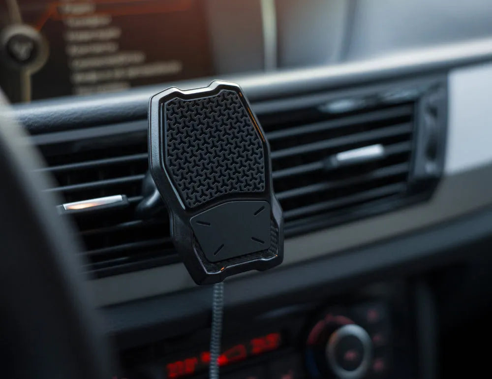 Magnetinis telefono laikiklis su belaidžio įkrovimo funkcija Neoline Fixit QI M2