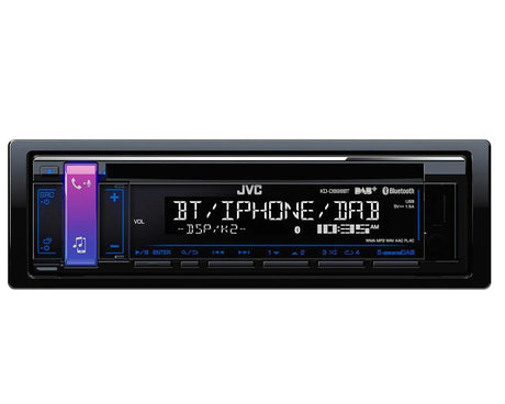 Magnetola automobiliui JVC KD-DB98BT, CD, USB, AUX, DAB+