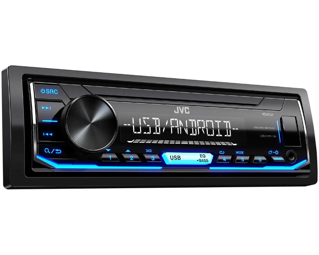 Magnetola automobiliui JVC KD-X151, MP3, USB, AUX