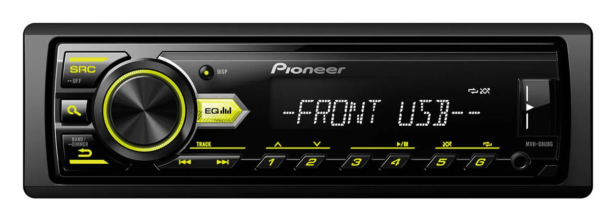 Magnetola automobiliui Pioneer MVH-08UBG, USB, AUX